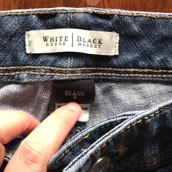 White House Black Market Cropped jeans - Picture 5 of 5